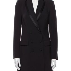 Jason Wu Black Double-Breasted Blazer